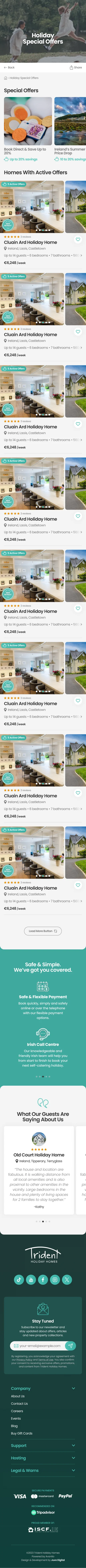 Offers, on a phone